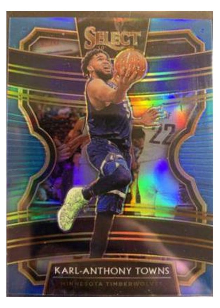 2019-20 Panini Select Base Set Karl-Anthony Towns #25 card