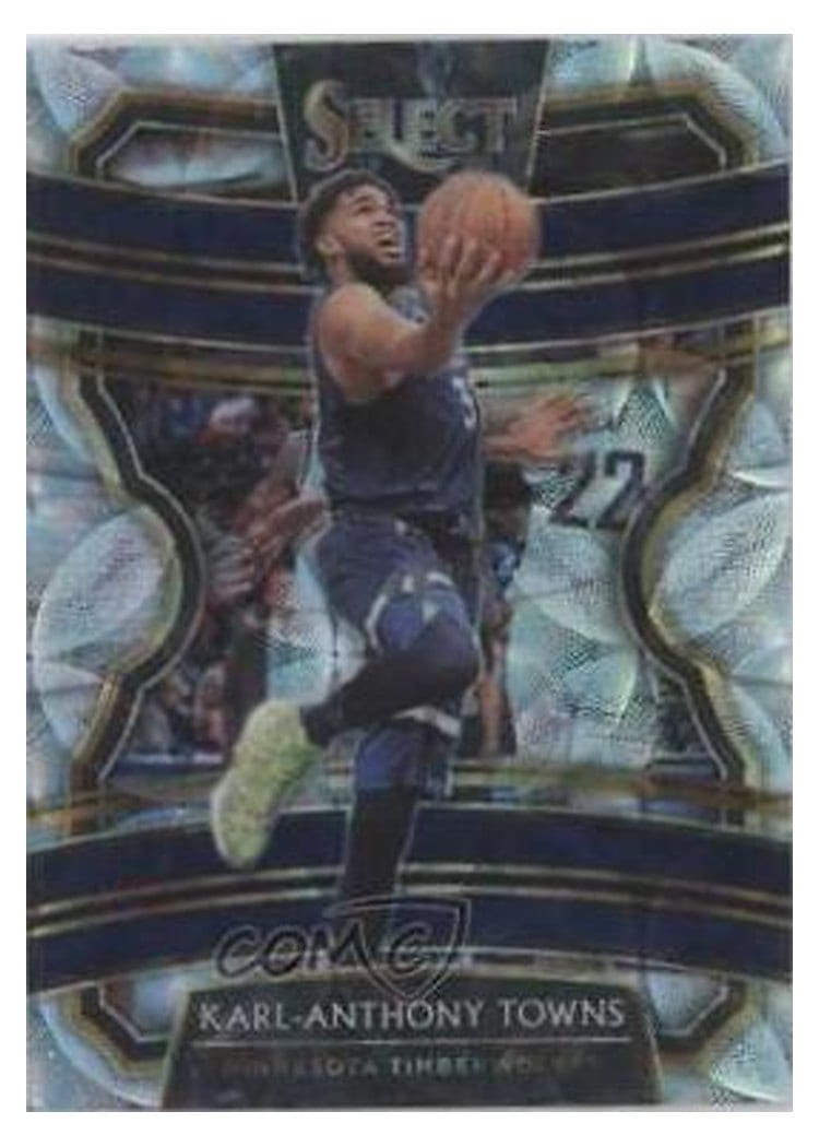2019-20 Panini Select Base Set Karl-Anthony Towns #25 card