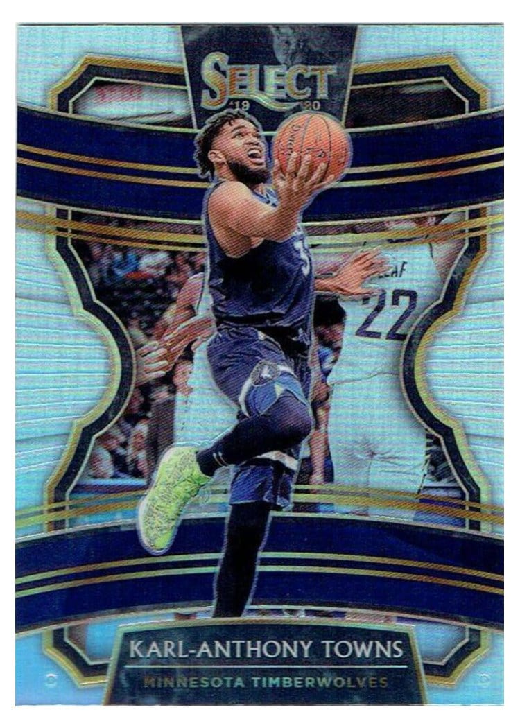 2019-20 Panini Select Base Set Karl-Anthony Towns #25 card