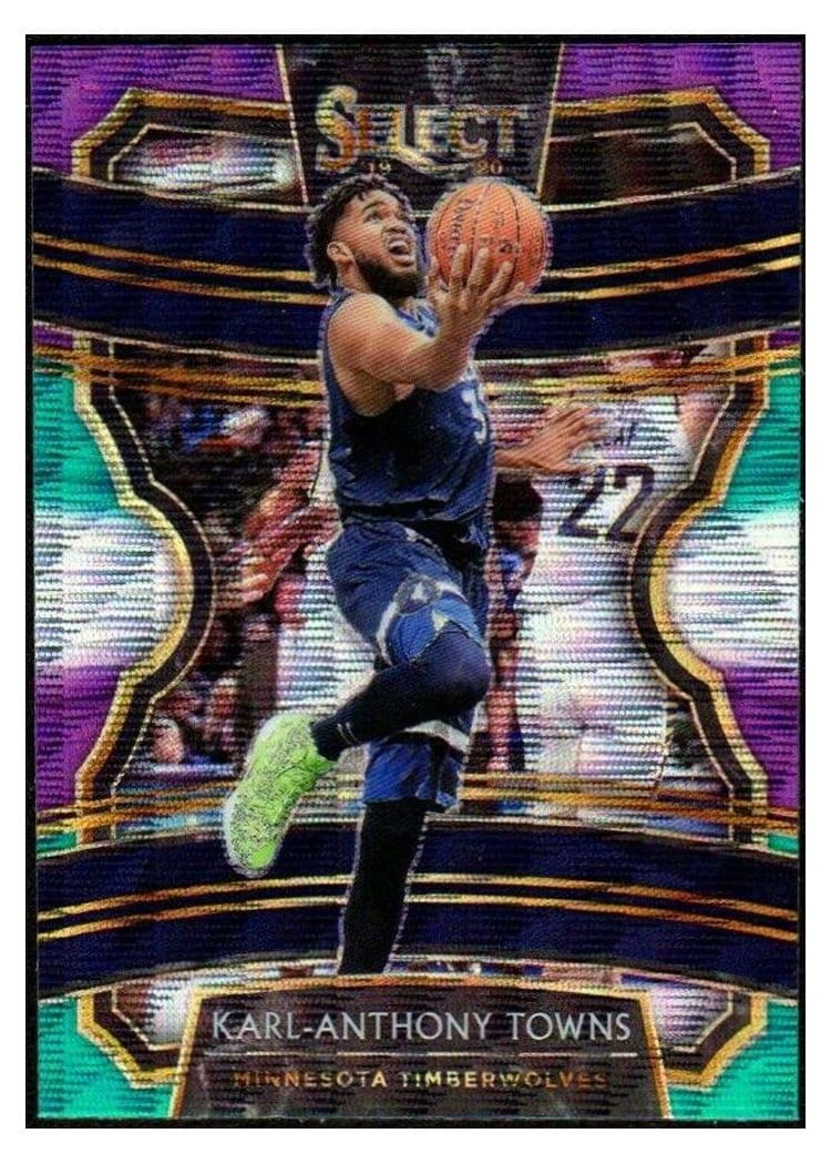 2019-20 Panini Select Base Set Karl-Anthony Towns #25 card