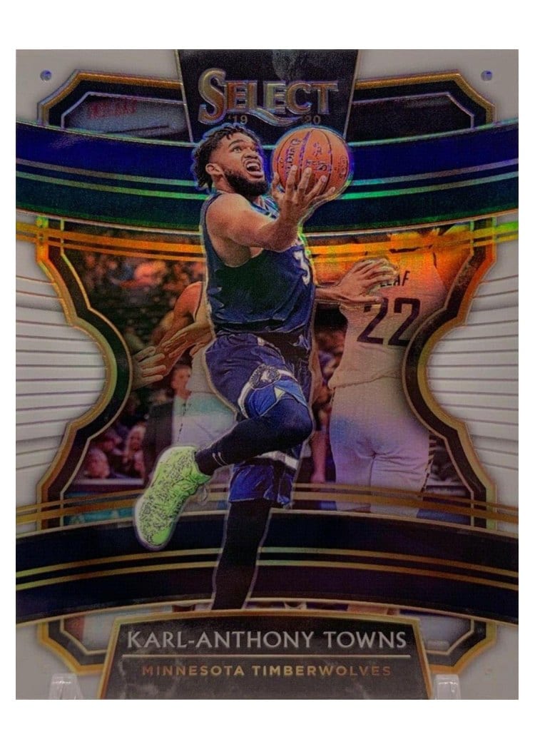 2019-20 Panini Select Base Set Karl-Anthony Towns #25 card