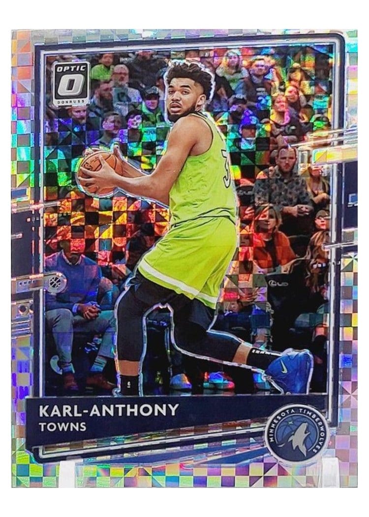2020-21 Donruss Optic Base Set Karl-Anthony Towns #79 card