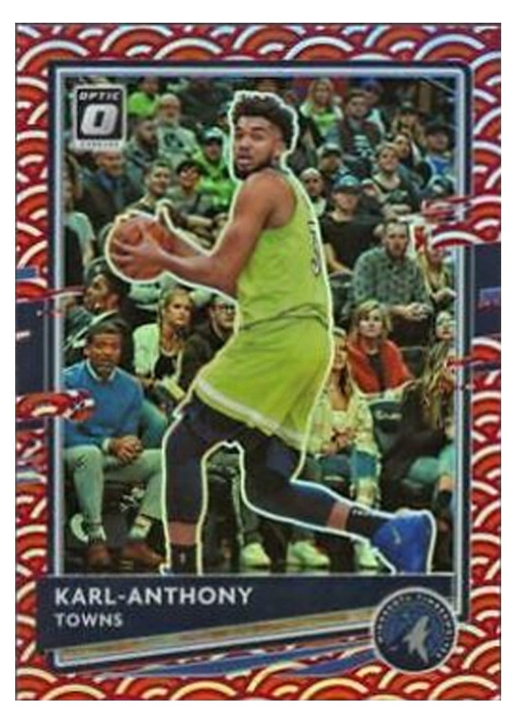 2020-21 Donruss Optic Base Set Karl-Anthony Towns #79 card