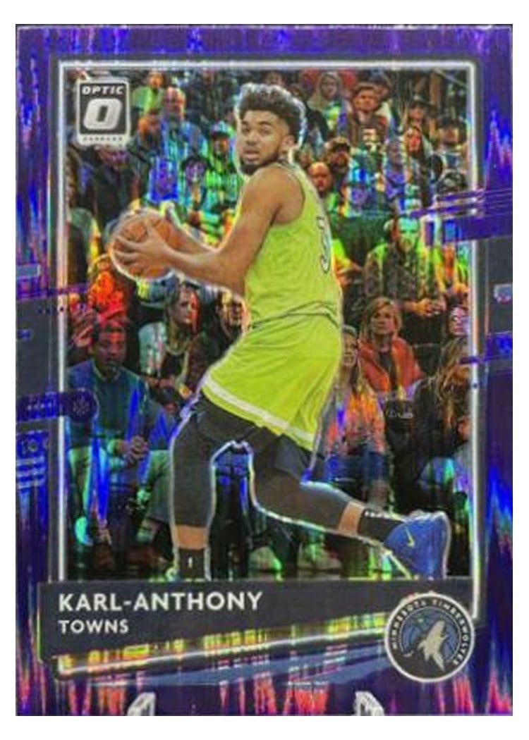 2020-21 Donruss Optic Base Set Karl-Anthony Towns #79 card
