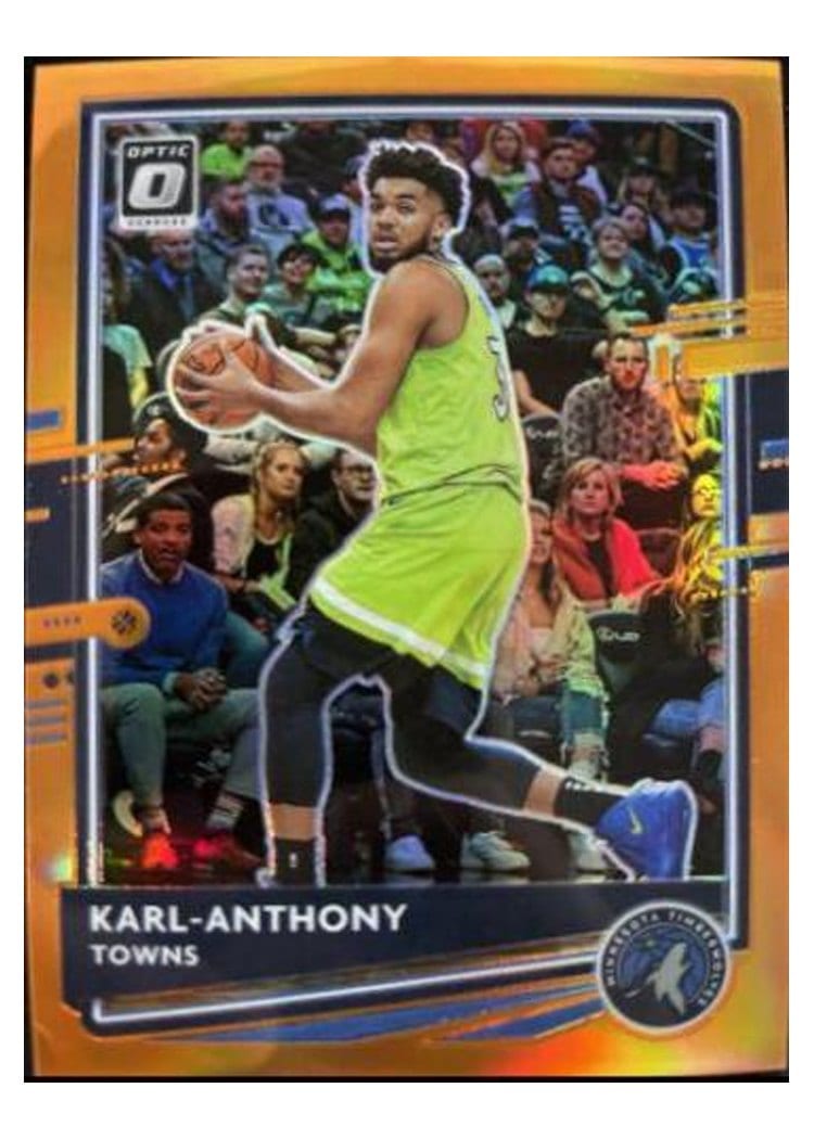 2020-21 Donruss Optic Base Set Karl-Anthony Towns #79 card
