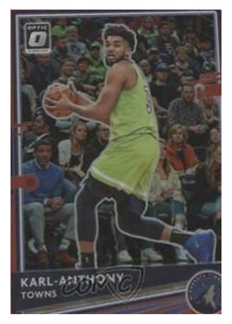 2020-21 Donruss Optic Base Set Karl-Anthony Towns #79 card