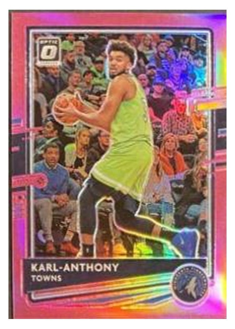 2020-21 Donruss Optic Base Set Karl-Anthony Towns #79 card