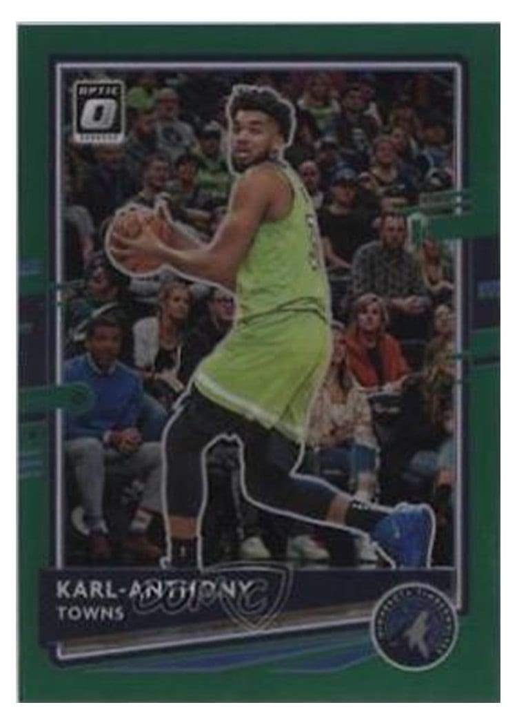 2020-21 Donruss Optic Base Set Karl-Anthony Towns #79 card