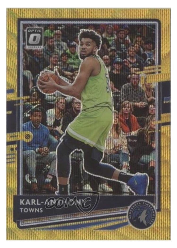 2020-21 Donruss Optic Base Set Karl-Anthony Towns #79 card