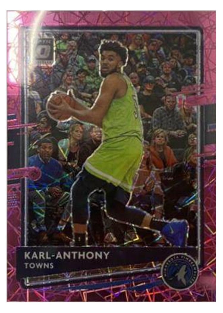 2020-21 Donruss Optic Base Set Karl-Anthony Towns #79 card