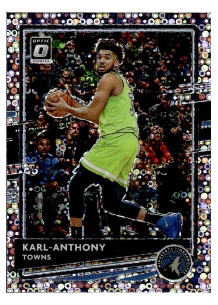 2020-21 Donruss Optic Base Set Karl-Anthony Towns #79 card