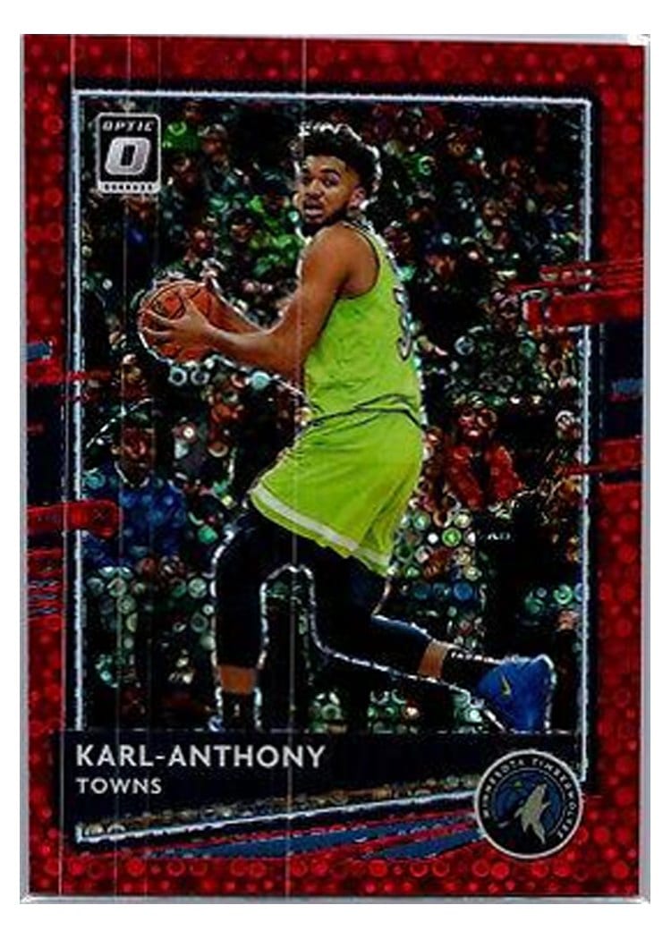 2020-21 Donruss Optic Base Set Karl-Anthony Towns #79 card