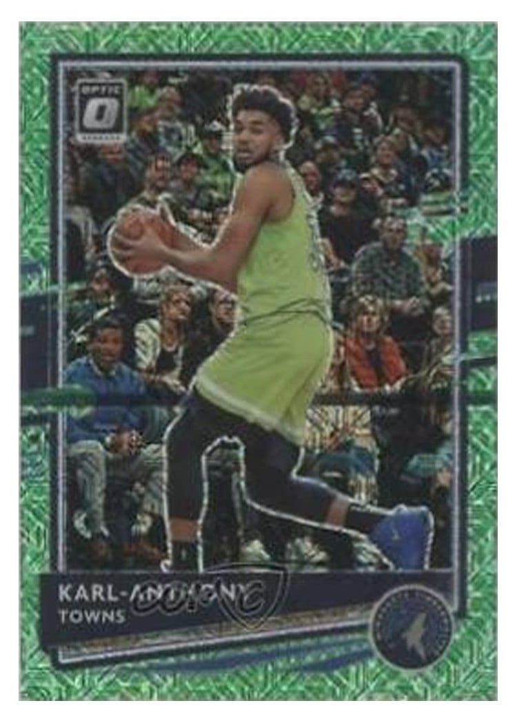 2020-21 Donruss Optic Base Set Karl-Anthony Towns #79 card