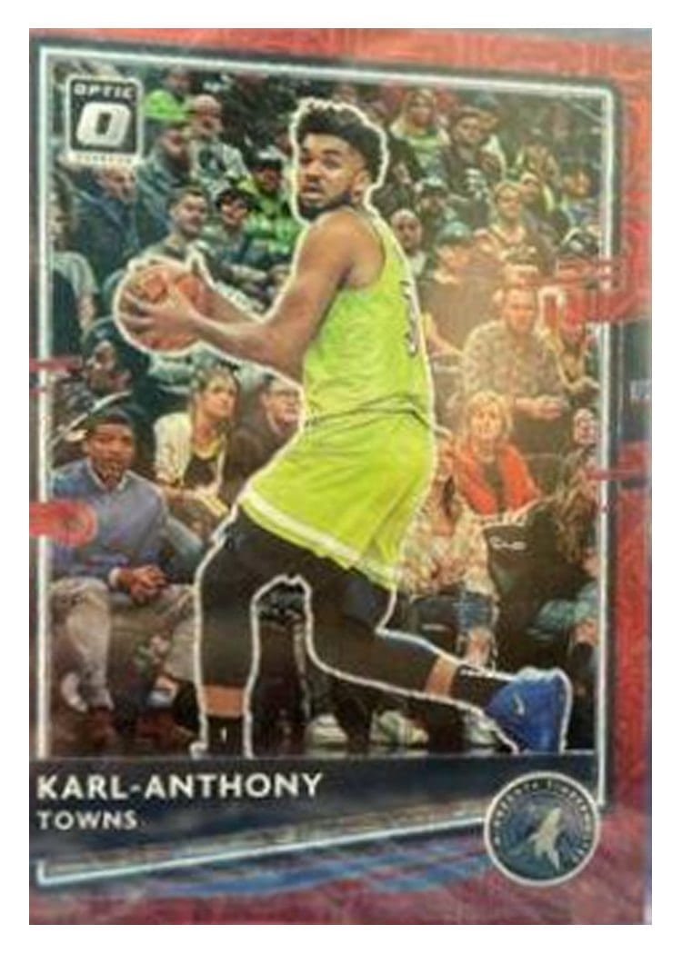 2020-21 Donruss Optic Base Set Karl-Anthony Towns #79 card