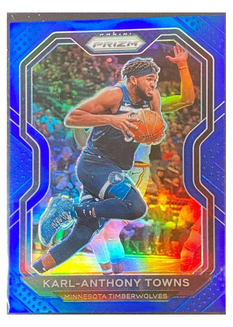 2020-21 Panini Prizm Base Set Karl-Anthony Towns #167 card