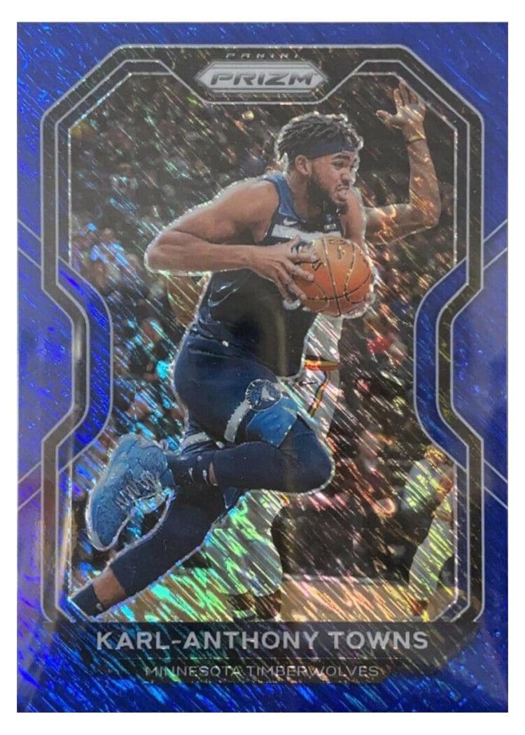 2020-21 Panini Prizm Base Set Karl-Anthony Towns #167 card
