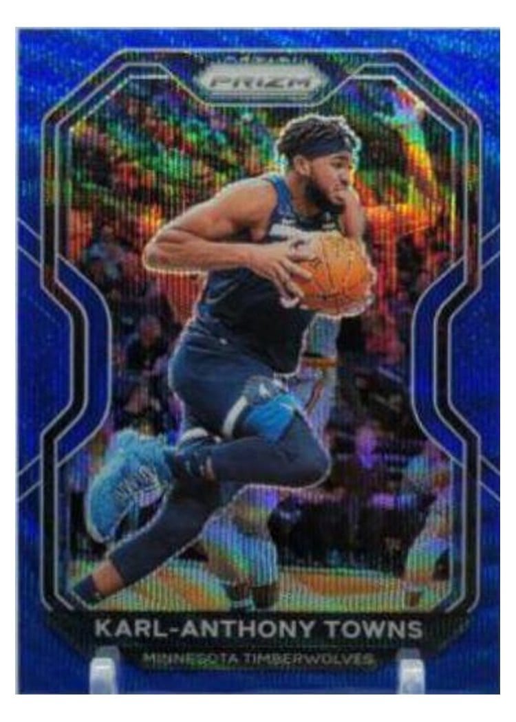 2020-21 Panini Prizm Base Set Karl-Anthony Towns #167 card