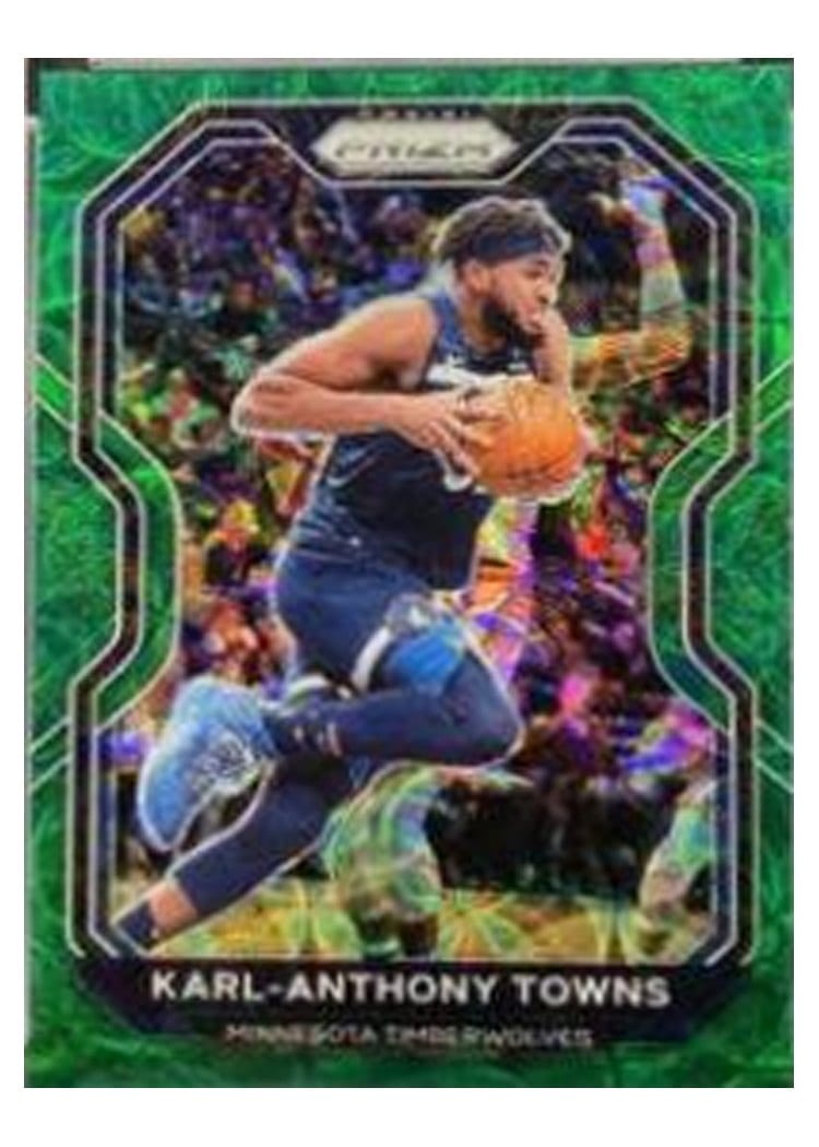 2020-21 Panini Prizm Base Set Karl-Anthony Towns #167 card