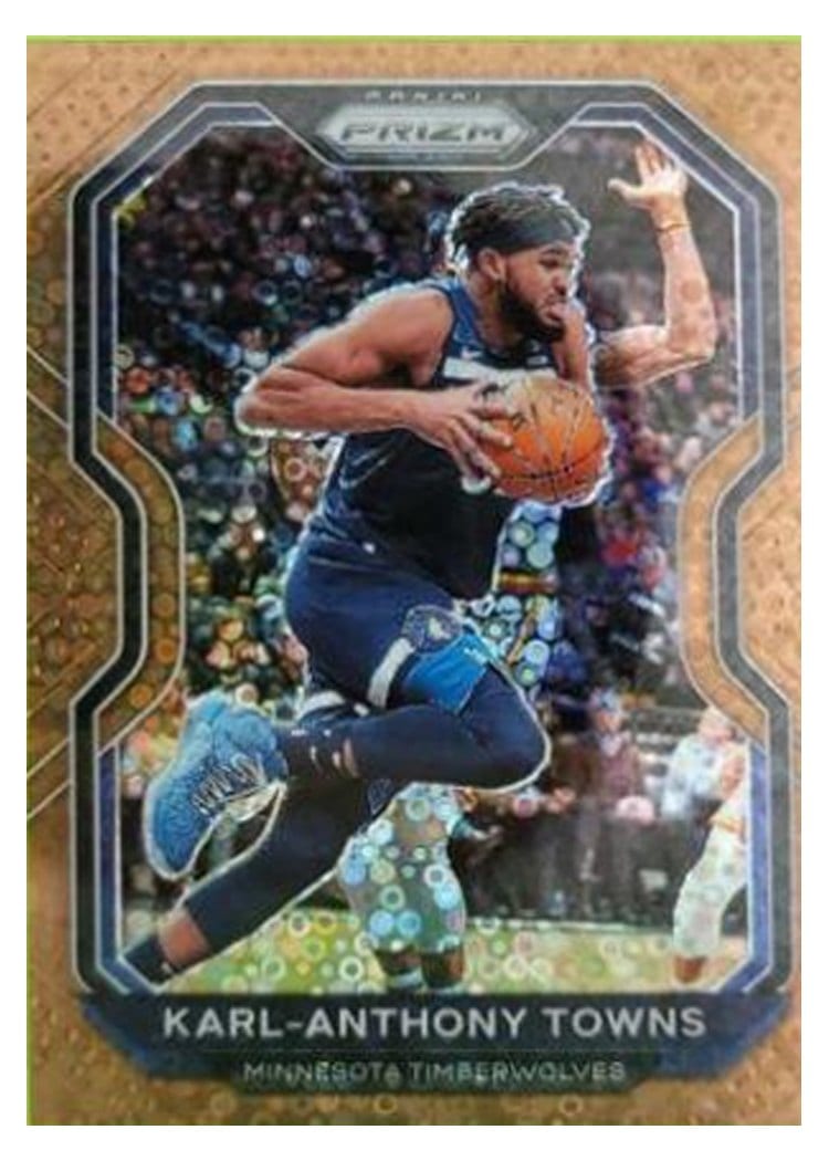 2020-21 Panini Prizm Base Set Karl-Anthony Towns #167 card