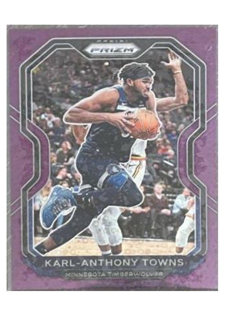 2020-21 Panini Prizm Base Set Karl-Anthony Towns #167 card