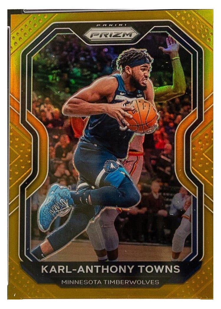 2020-21 Panini Prizm Base Set Karl-Anthony Towns #167 card