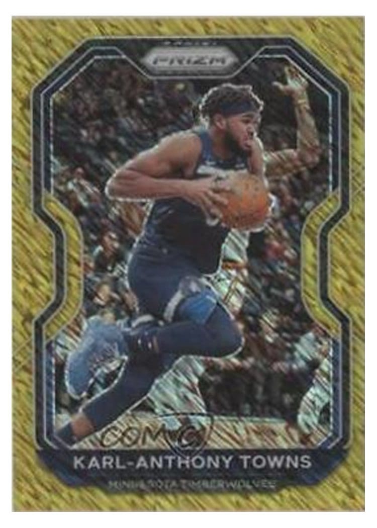2020-21 Panini Prizm Base Set Karl-Anthony Towns #167 card