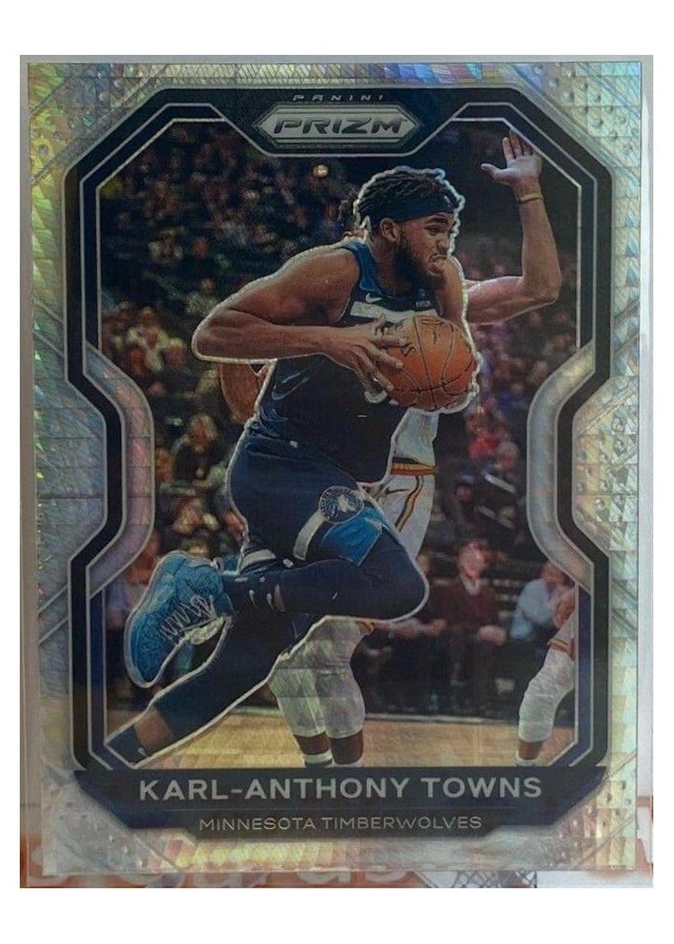 2020-21 Panini Prizm Base Set Karl-Anthony Towns #167 card