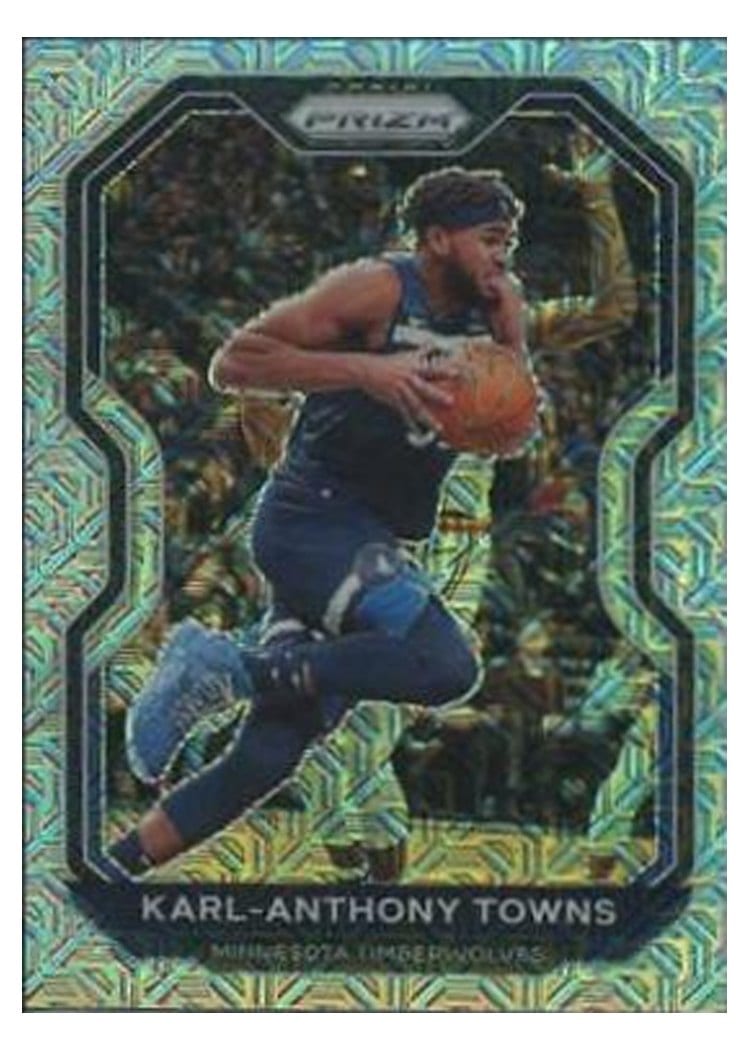2020-21 Panini Prizm Base Set Karl-Anthony Towns #167 card