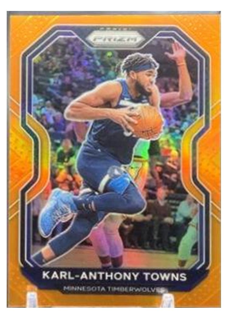 2020-21 Panini Prizm Base Set Karl-Anthony Towns #167 card