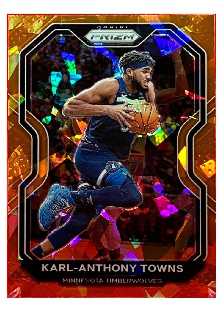 2020-21 Panini Prizm Base Set Karl-Anthony Towns #167 card