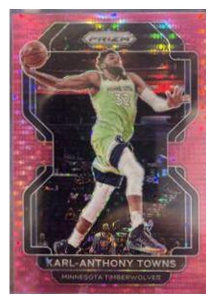 2020-21 Panini Prizm Base Set Karl-Anthony Towns #167 card