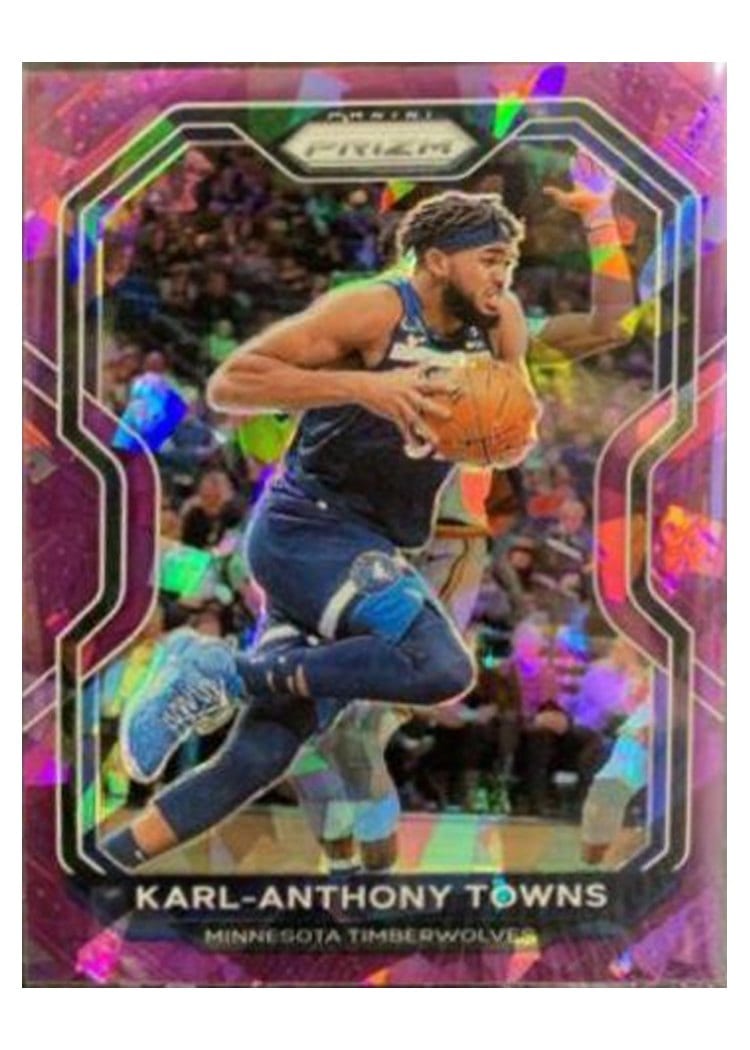 2020-21 Panini Prizm Base Set Karl-Anthony Towns #167 card
