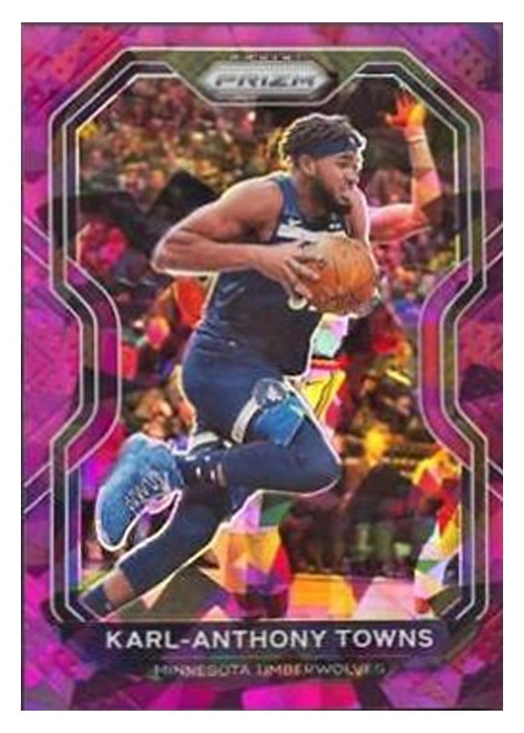 2020-21 Panini Prizm Base Set Karl-Anthony Towns #167 card