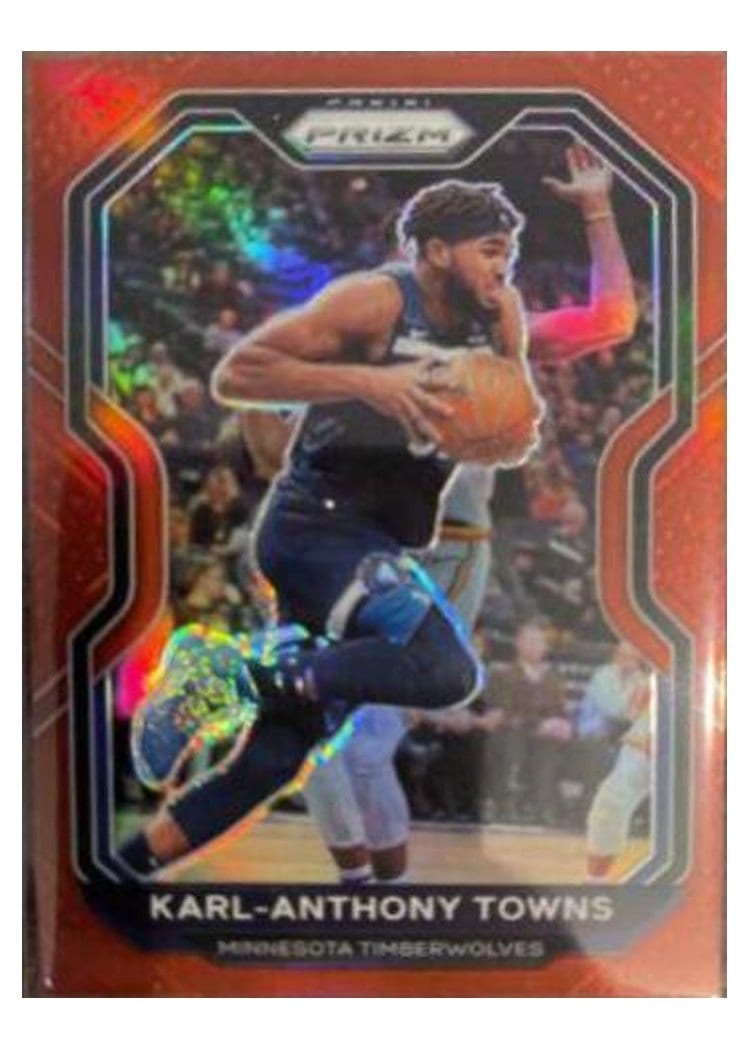 2020-21 Panini Prizm Base Set Karl-Anthony Towns #167 card