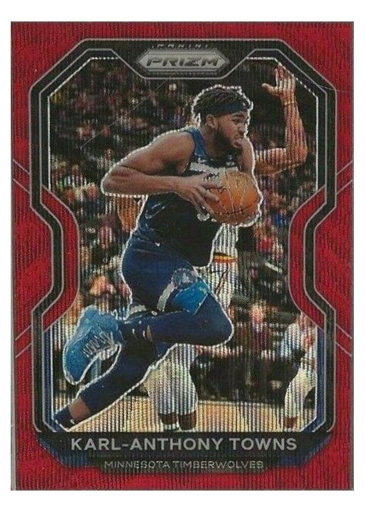 2020-21 Panini Prizm Base Set Karl-Anthony Towns #167 card