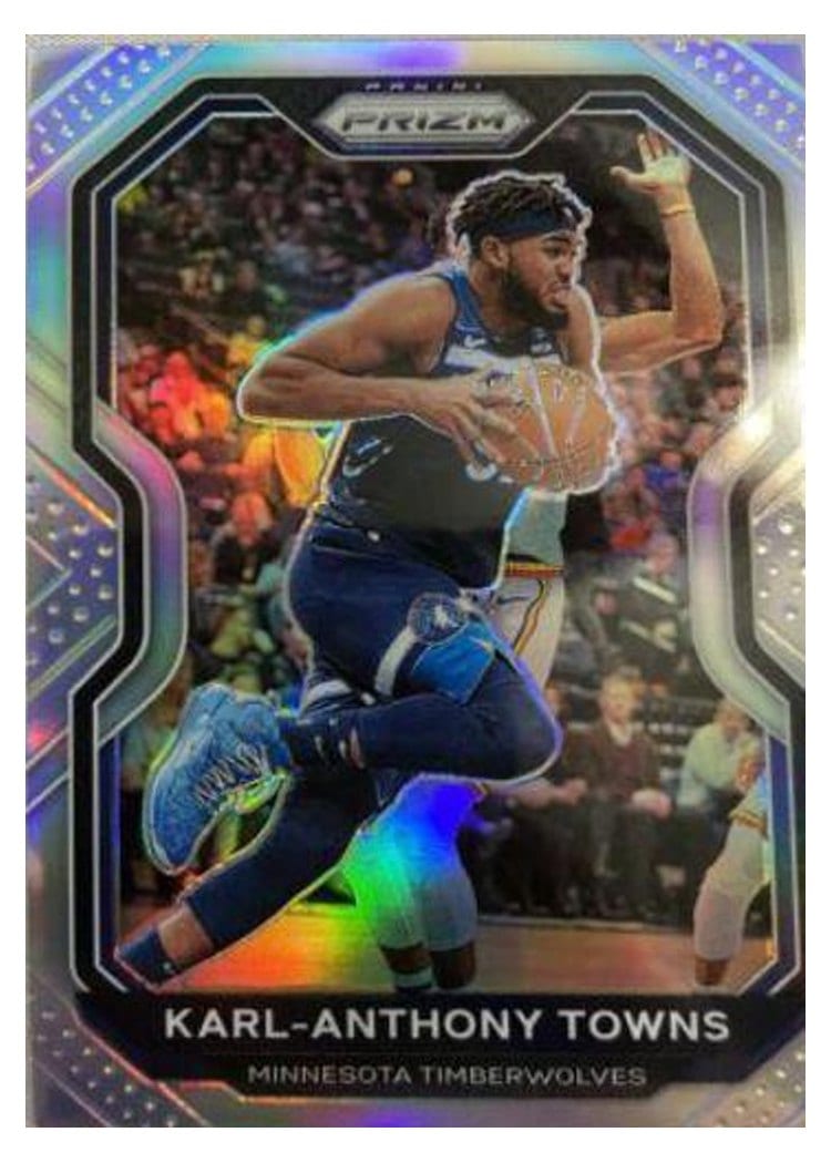 2020-21 Panini Prizm Base Set Karl-Anthony Towns #167 card