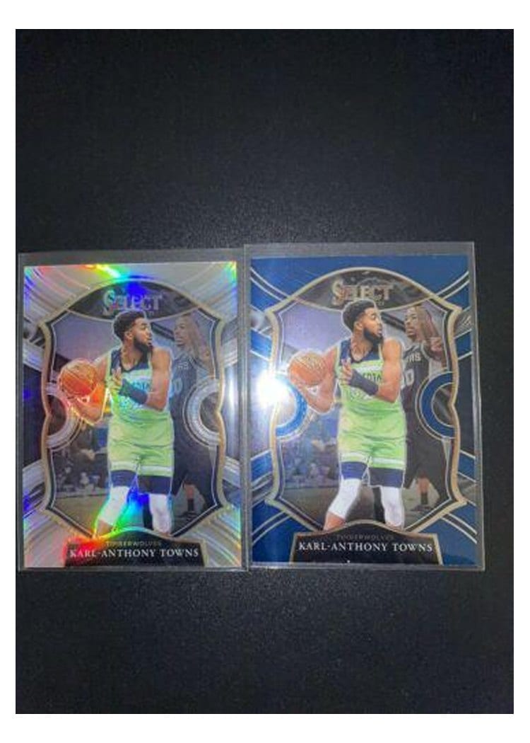 2020-21 Panini Select Base Set Karl-Anthony Towns #36 card