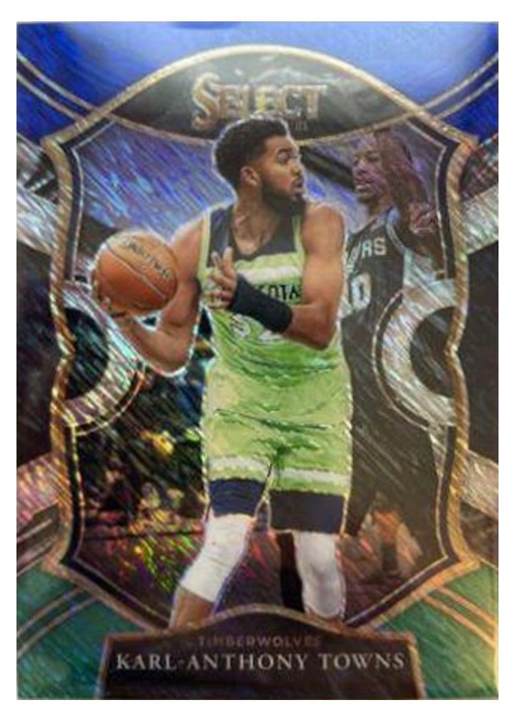 2020-21 Panini Select Base Set Karl-Anthony Towns #36 card