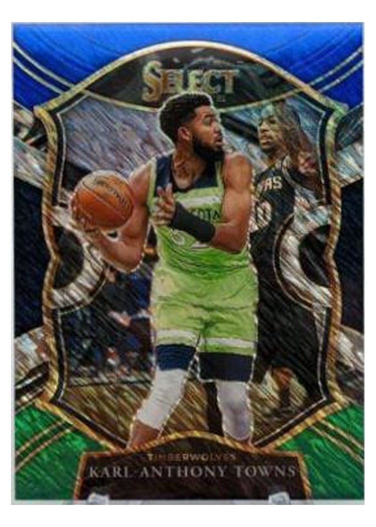 2020-21 Panini Select Base Set Karl-Anthony Towns #36 card