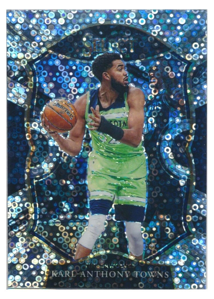 2020-21 Panini Select Base Set Karl-Anthony Towns #36 card