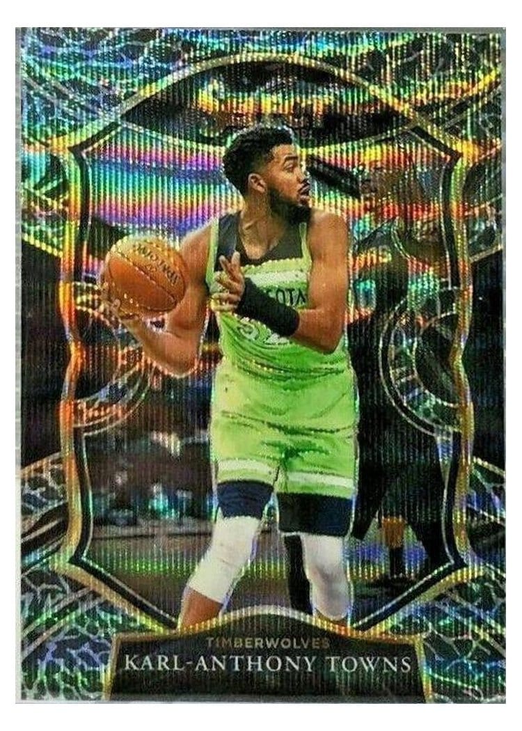2020-21 Panini Select Base Set Karl-Anthony Towns #36 card