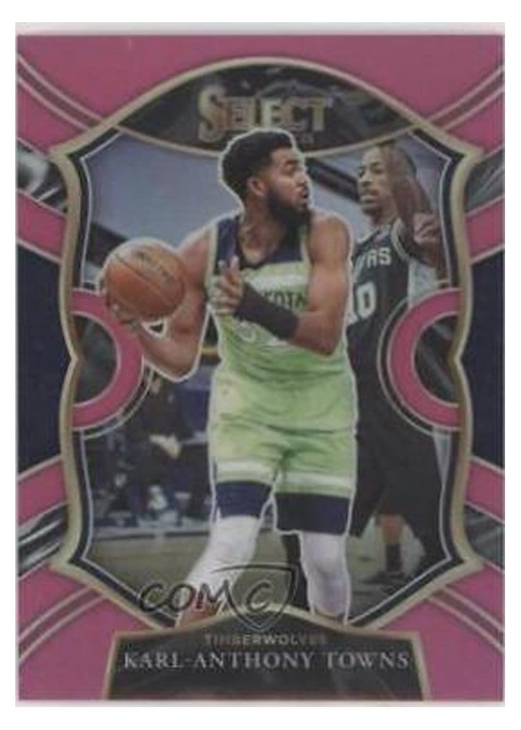 2020-21 Panini Select Base Set Karl-Anthony Towns #36 card