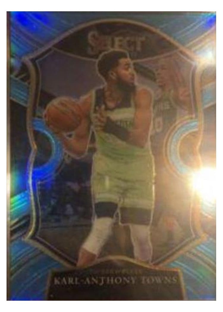 2020-21 Panini Select Base Set Karl-Anthony Towns #36 card