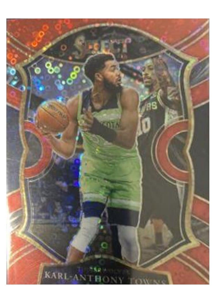 2020-21 Panini Select Base Set Karl-Anthony Towns #36 card