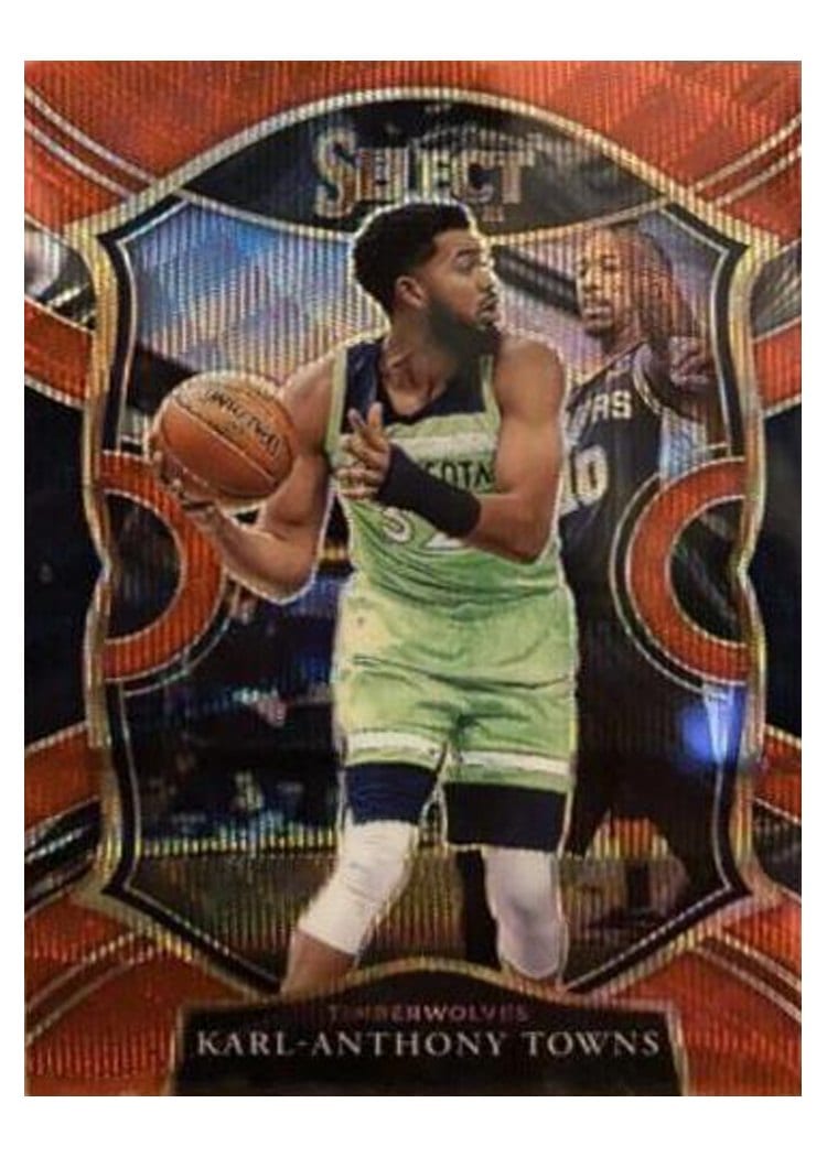 2020-21 Panini Select Base Set Karl-Anthony Towns #36 card