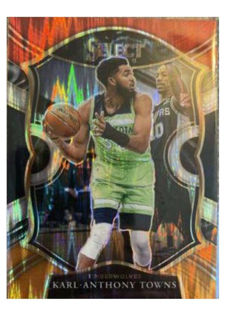 2020-21 Panini Select Base Set Karl-Anthony Towns #36 card
