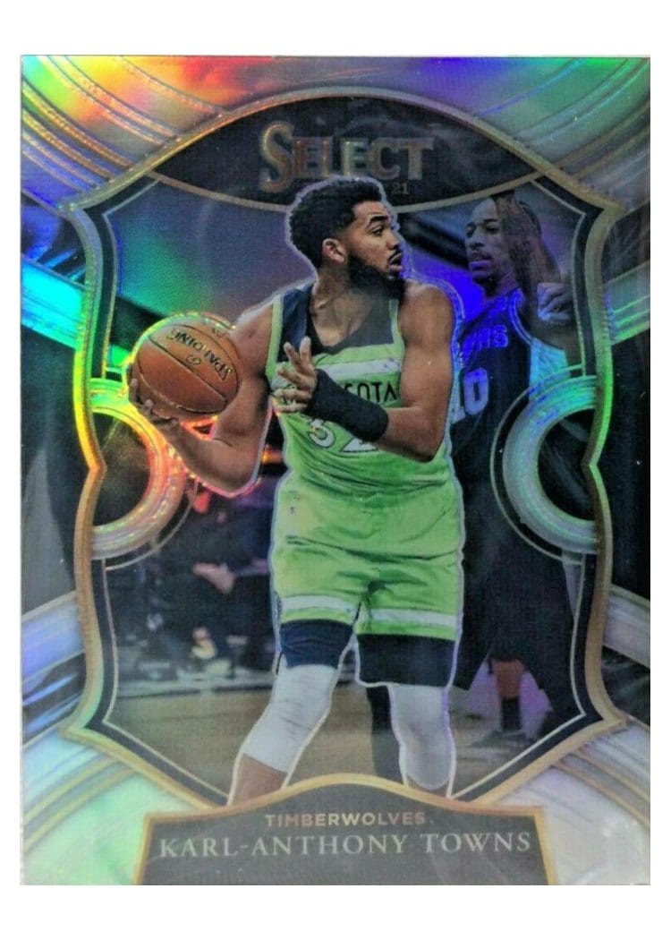 2020-21 Panini Select Base Set Karl-Anthony Towns #36 card
