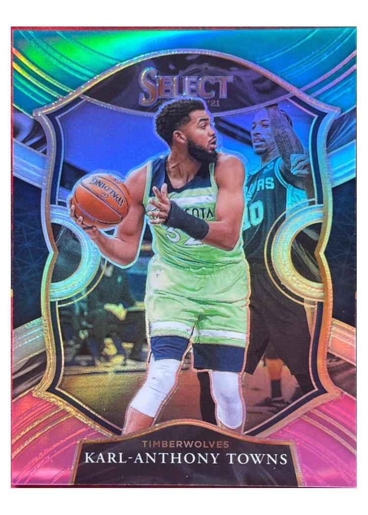 2020-21 Panini Select Base Set Karl-Anthony Towns #36 card