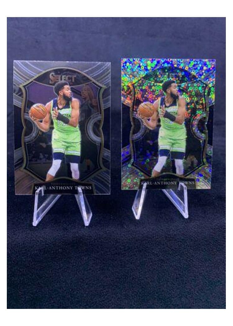 2020-21 Panini Select Base Set Karl-Anthony Towns #36 card