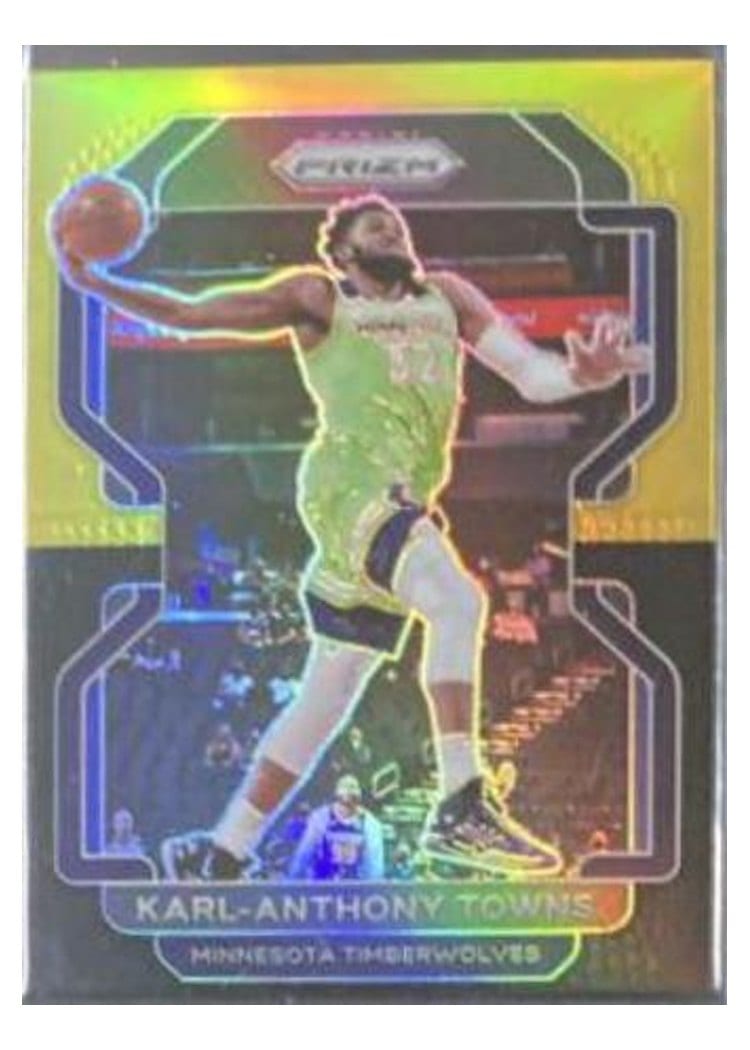 2021-22 Panini Prizm Base Set Karl-Anthony Towns #157 card